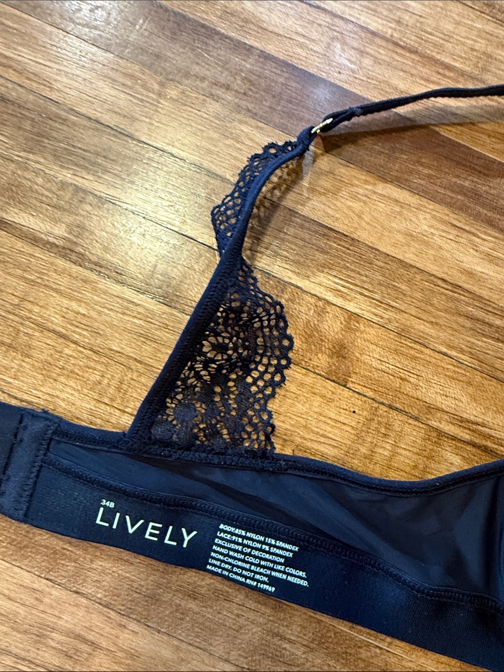 Lively & Aerie Bra Lot 34B Push-up (g) - Picture 7 of 10